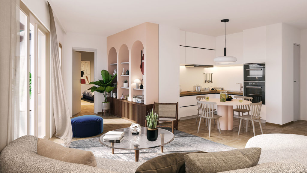 Programme Les Allées de la plage à brest en Pinel +