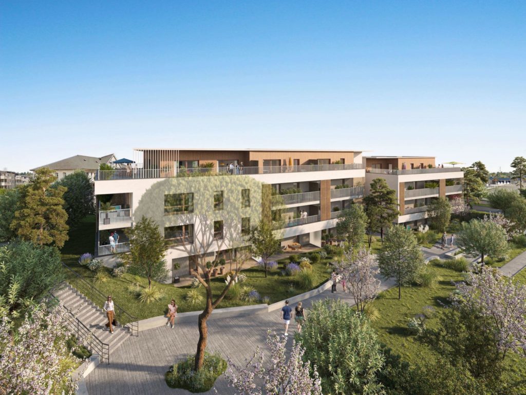 Vue d'ensemble du programme neuf Jardin d'Epona à Pornichet-min