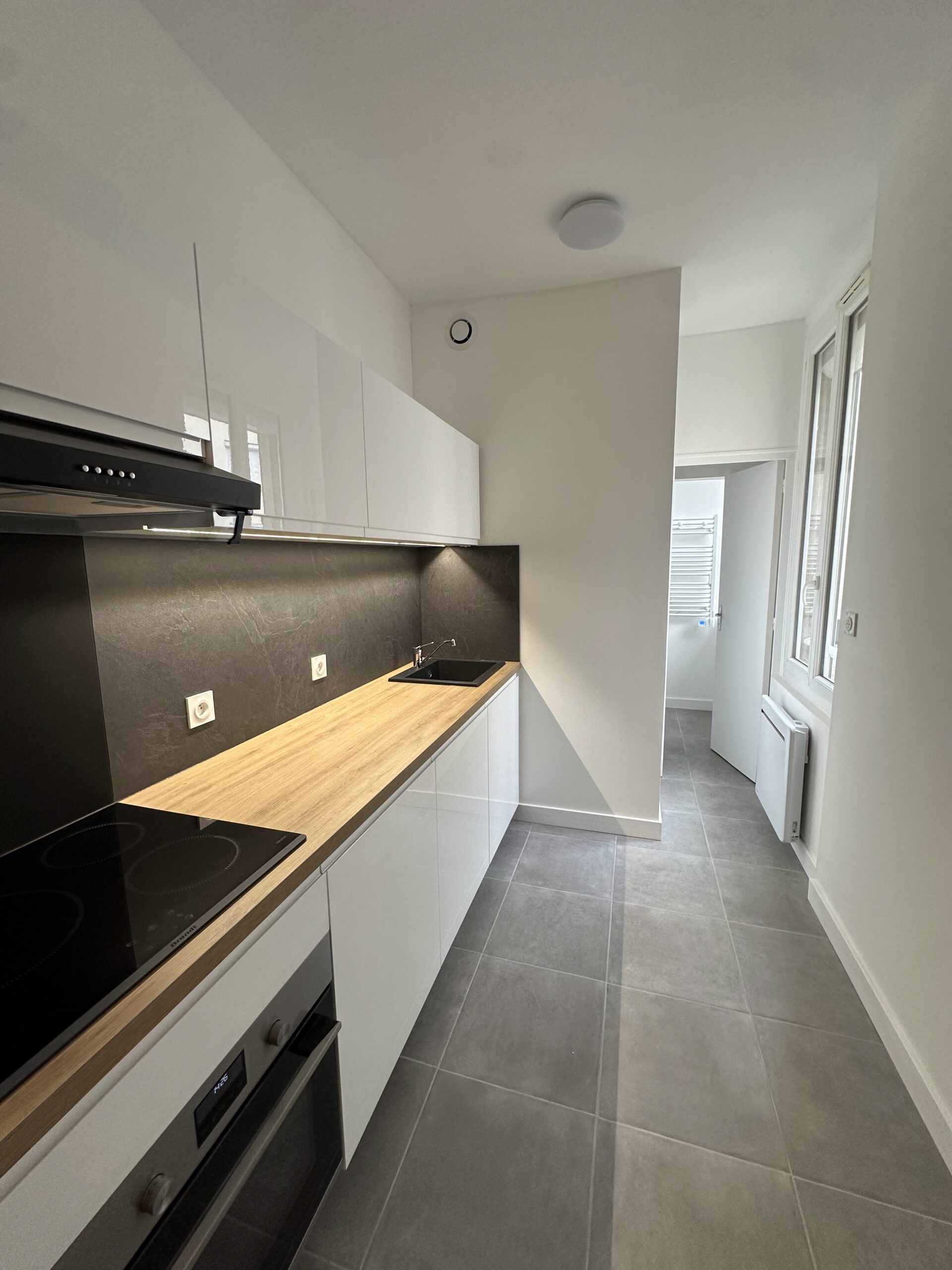 T3 rénové rue Frémur