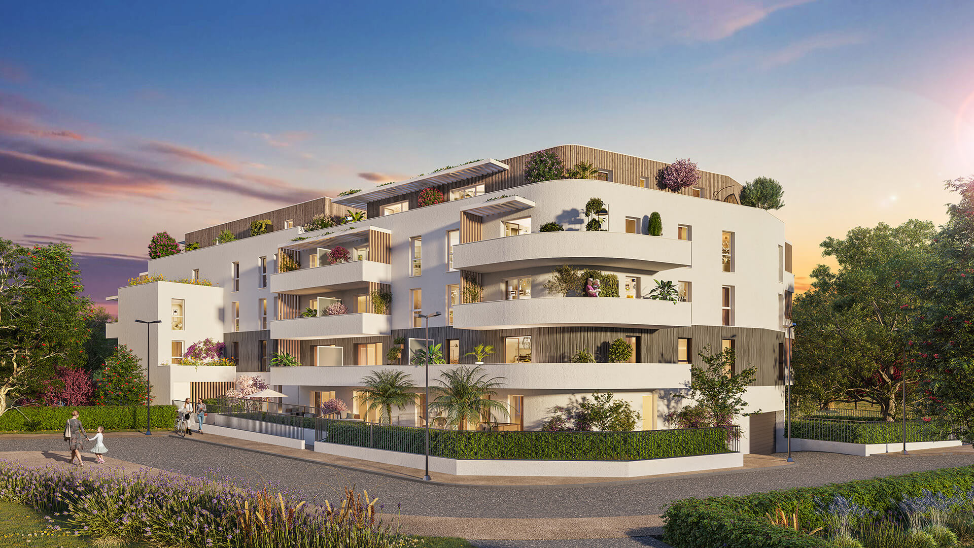 Programme immobilier neuf éligible Loi Jeanbrun à Saint-Nazaire vue mer